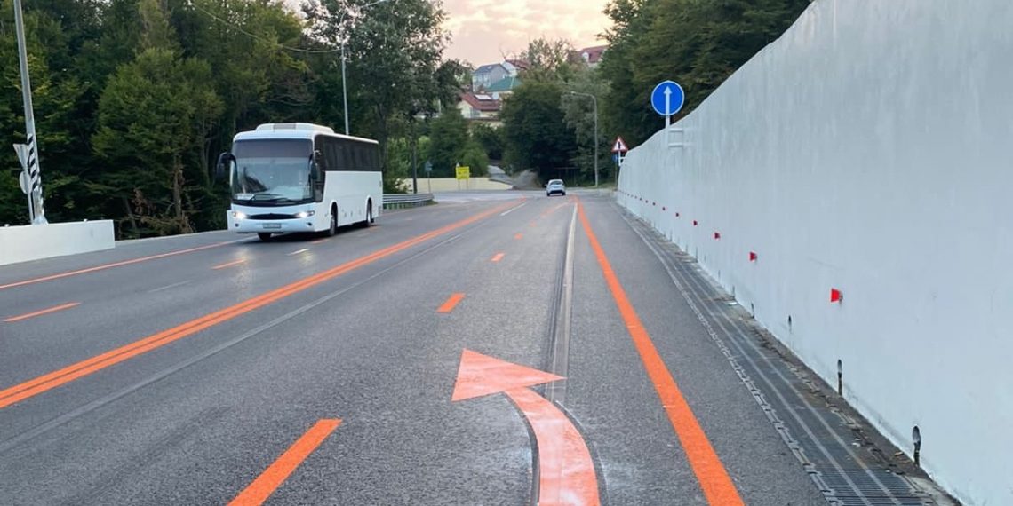 На Мамайском перевале ввели новую схему движения