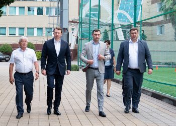 Копайгородский посетил федеральный центр «Юг Спорт»