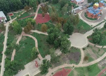 В Афипском на 65% благоустроили Центральный парк