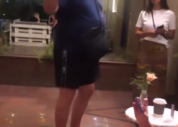 Конфликт с полицейским в дог-френдли кафе Сочи попал на видео