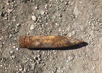 На стройке в Краснодаре нашли артиллерийский снаряд