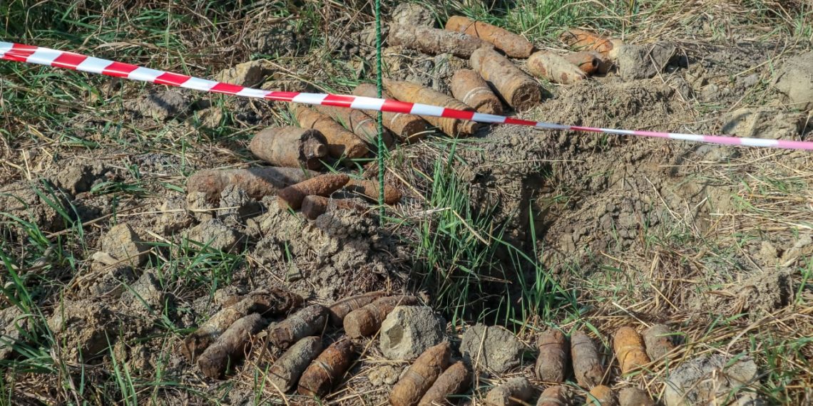 На Кубани взорвали 145 снарядов времен ВОВ