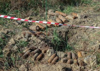 На Кубани взорвали 145 снарядов времен ВОВ