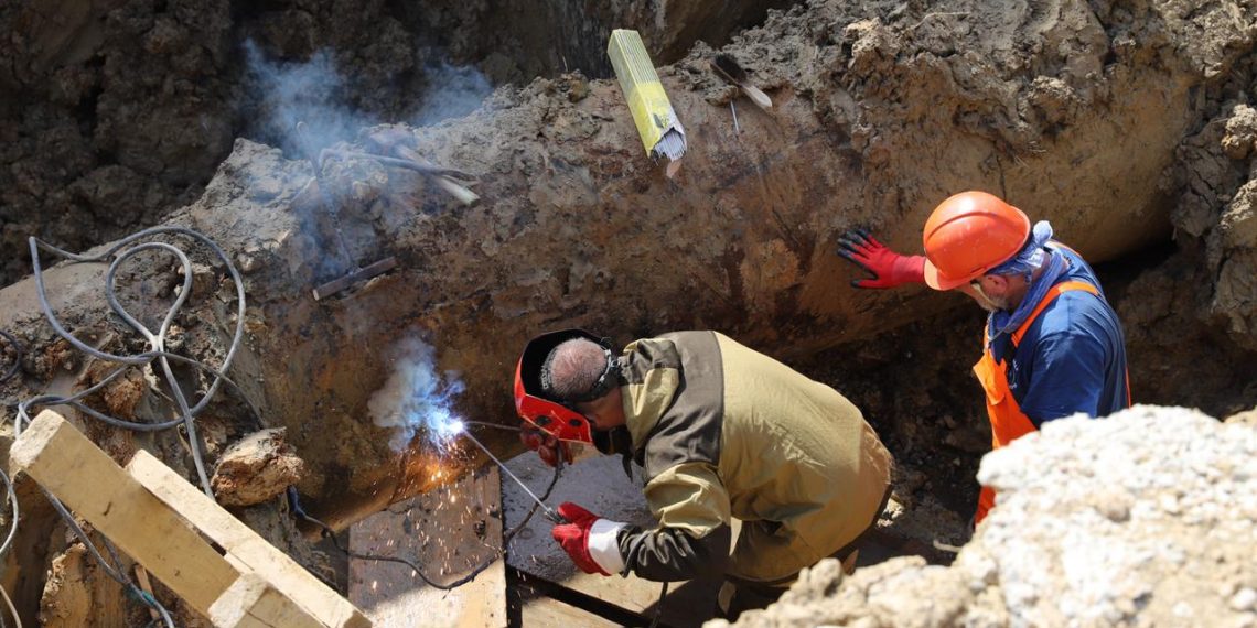 В Сочи восстановили поврежденный водовод