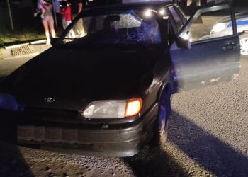 На Кубани неопытный водитель сбил 27-летнюю девушку