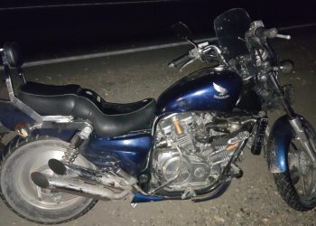 На Кубани пьяный мотоциклист врезался в Hyundai и сам же пострадал