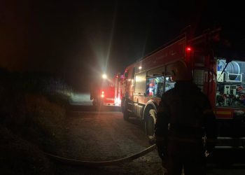 В Новороссийске дача Медведева полыхала синим пламенем 