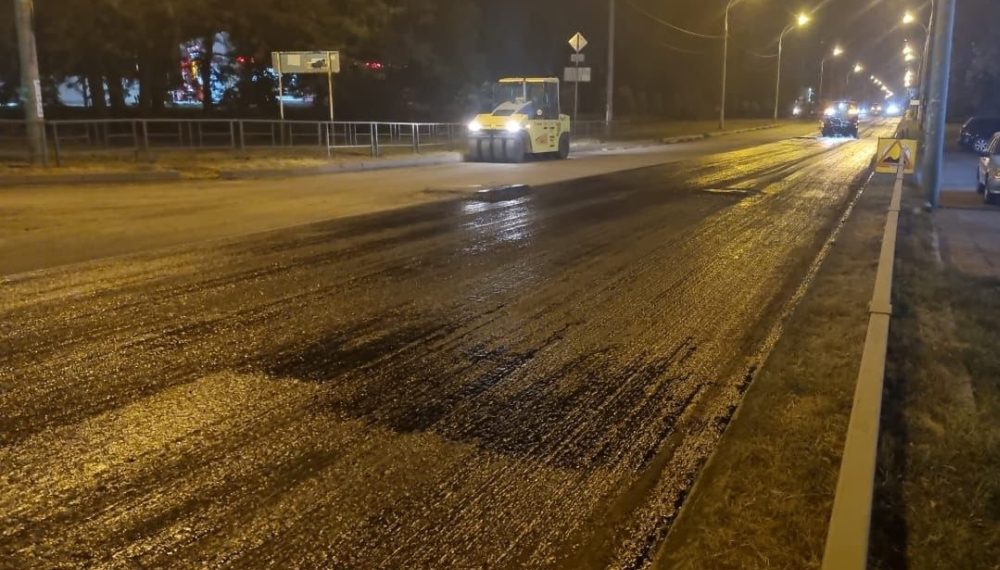 В Краснодаре ремонтируют улицу Пригородную