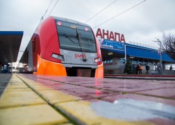 В Анапу прибыл поезд с жителями Херсонской области