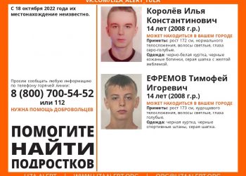 На Кубани ищут двух 14-летних подростков