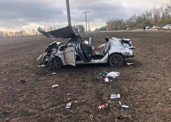 На Кубани опрокинулся Hyundai: погибла 53-летняя женщина