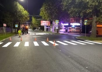 В Краснодаре отремонтировали три километра дороги на Фадеева