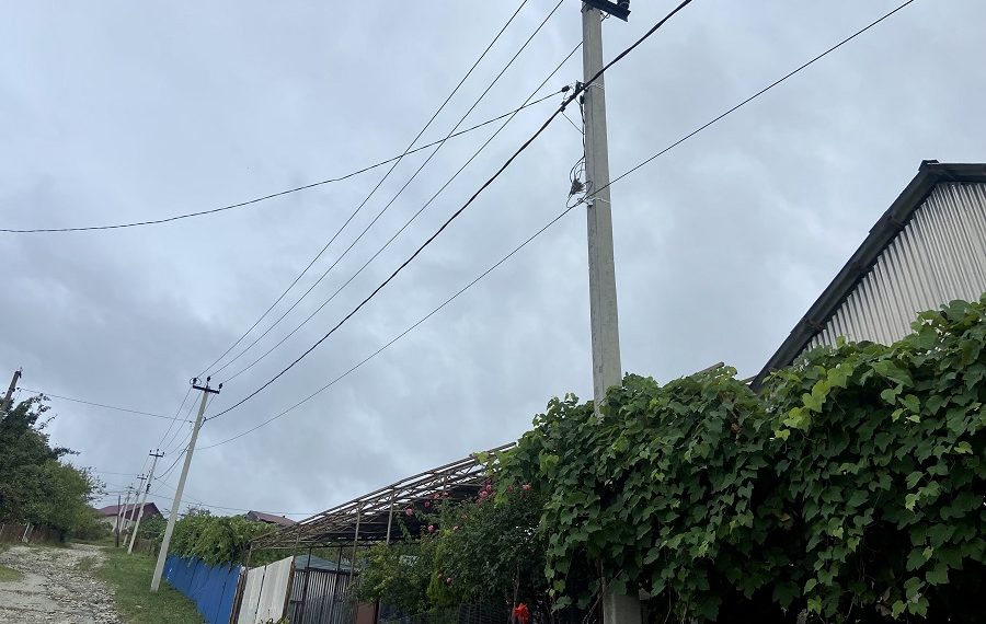 «Россети Кубань» реконструировала электросети в селе Социализм в Сочи