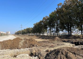 Улицу Батуринскую в Краснодаре отремонтировали на 40%