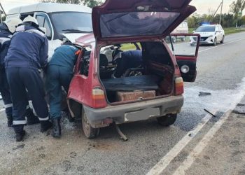 В Отрадненском районе Кубани в ДТП с автомобилем «Соболь-Бизнес» погиб 37-летний водитель «Оки»