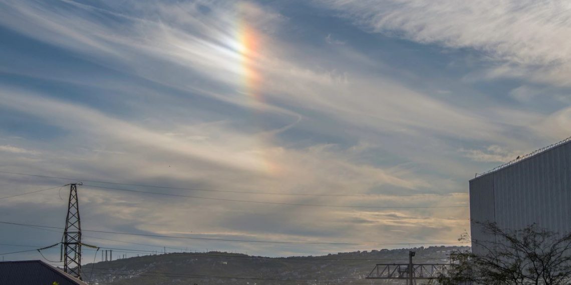 В Небе над Новороссийском сняли солнечное гало