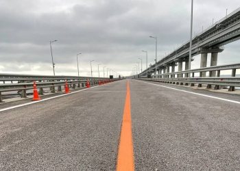На мосту между Крымом и Кубанью возможны перерывы движения авто