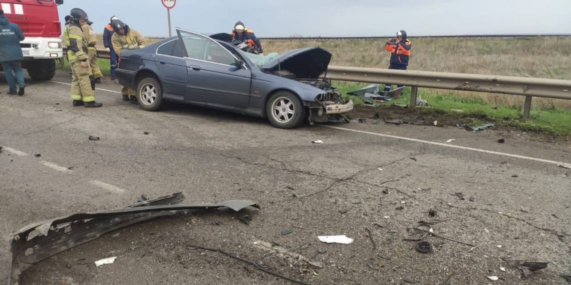 В ДТП с автобусом на Кубани погиб водитель легковушки