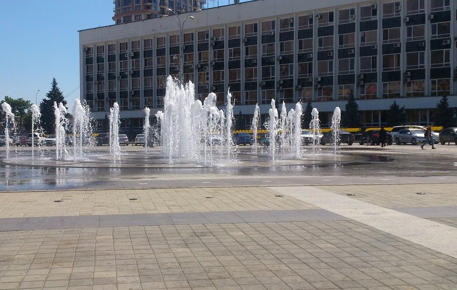 В Краснодаре завершился сезон фонтанов