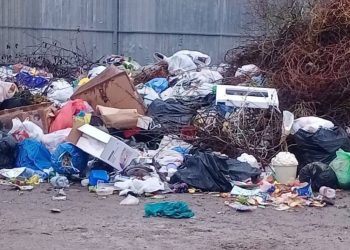 Одна из улиц Краснодара превратилась в помойку