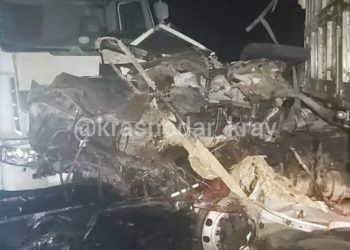 В Тимашевском районе Кубани в ДТП погиб водитель большегруза, выехавший на встречку