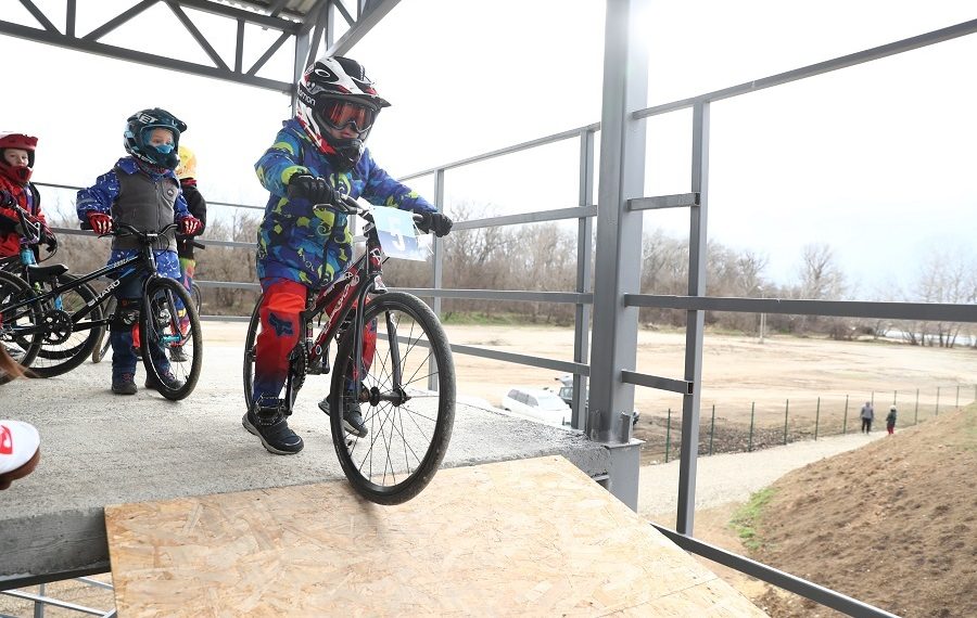 В Краснодаре построили специализированную трассу BMX