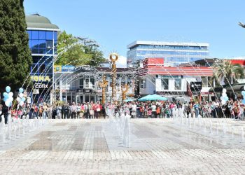 В Адлерском районе благоустроили 20 общественных пространств