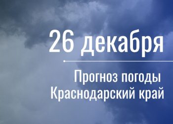 Неделя перед Новым годом на Кубани начнется с дождей и мокрого снега