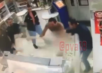 В Крымске избили голого мужчину, устроившего погром в магазине