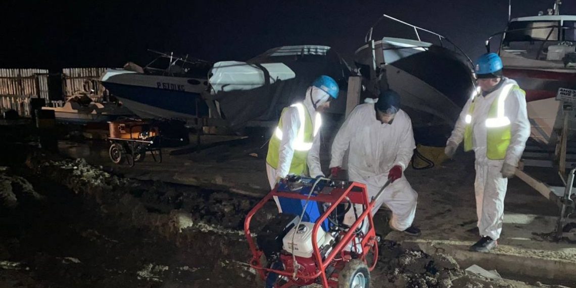 На Кубани произошел розлив нефтепродуктов