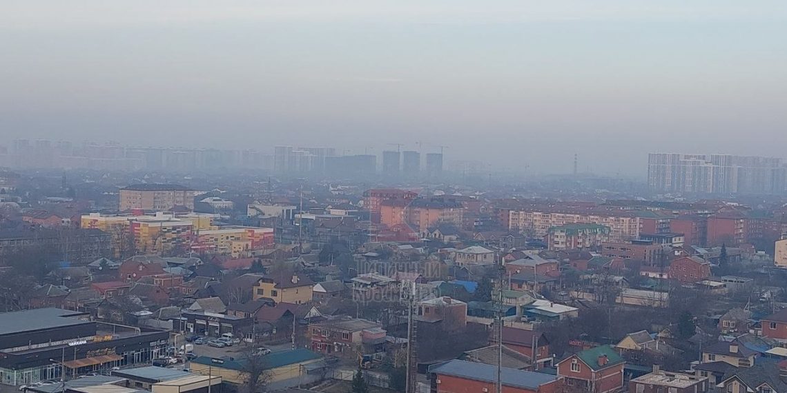 Краснодар накрыл смог из-за сжигания рисовой соломы