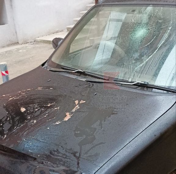 В Краснодаре подростки разбили и облевали несколько припаркованных автомобилей