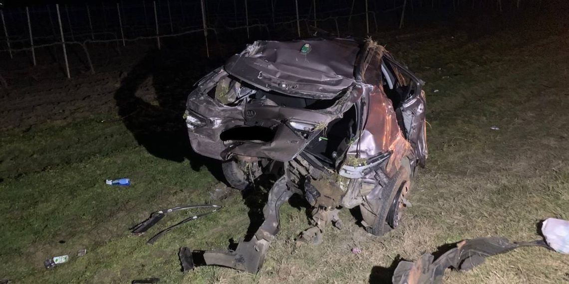 На Кубани столкнулись Honda и Kia: пострадали шесть человек