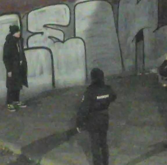 В Краснодаре полицейские поймали с поличным граффитчика