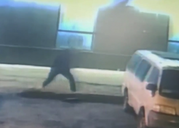 В Краснодаре Биба и Боба обкидали камнями припаркованный на улице автомобиль