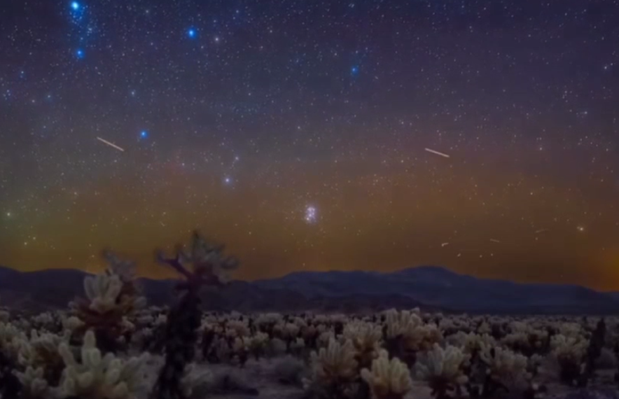 Жители Сочи в ночь на 4 января увидят звездопад Квадрантиды