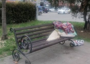 В Анапе появился бомж-сквер