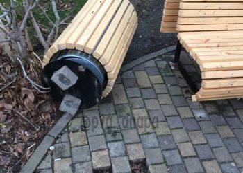 Вандалы продолжают орудовать в парках Кубани