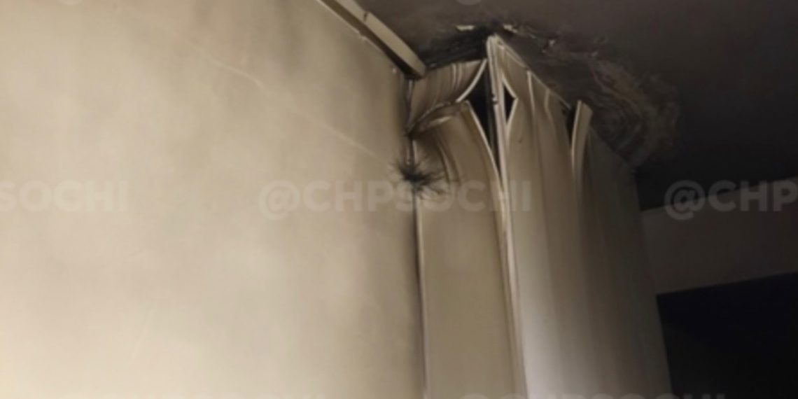 Ночью в Сочи произошел пожар в квартире десятиэтажного дома на улице Тимирязева