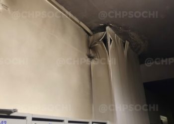 Ночью в Сочи произошел пожар в квартире десятиэтажного дома на улице Тимирязева