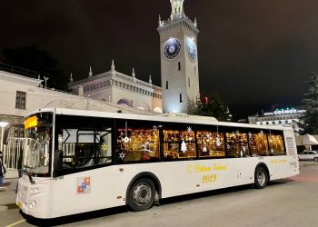 В Сочи с 6 на 7 января автобусы будут ходить дольше обычного