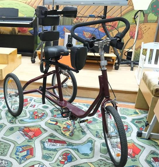 В Краснодаре создан первый в России велосипед для людей с ДЦП