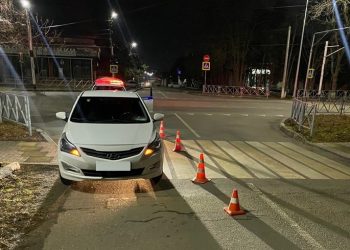 На Кубани Hyundai сбил женщину