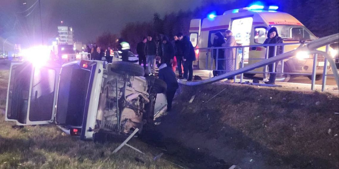 В Сочи опрокинулась «Нива»: погиб водитель