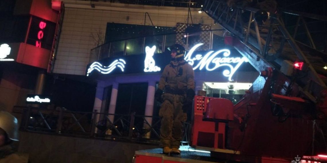 МЧС: в Краснодаре в ресторане «Pro Вино» произошел пожар площадью 200 кв. метров