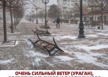 На Черноморском побережье продлили штормовое предупреждение