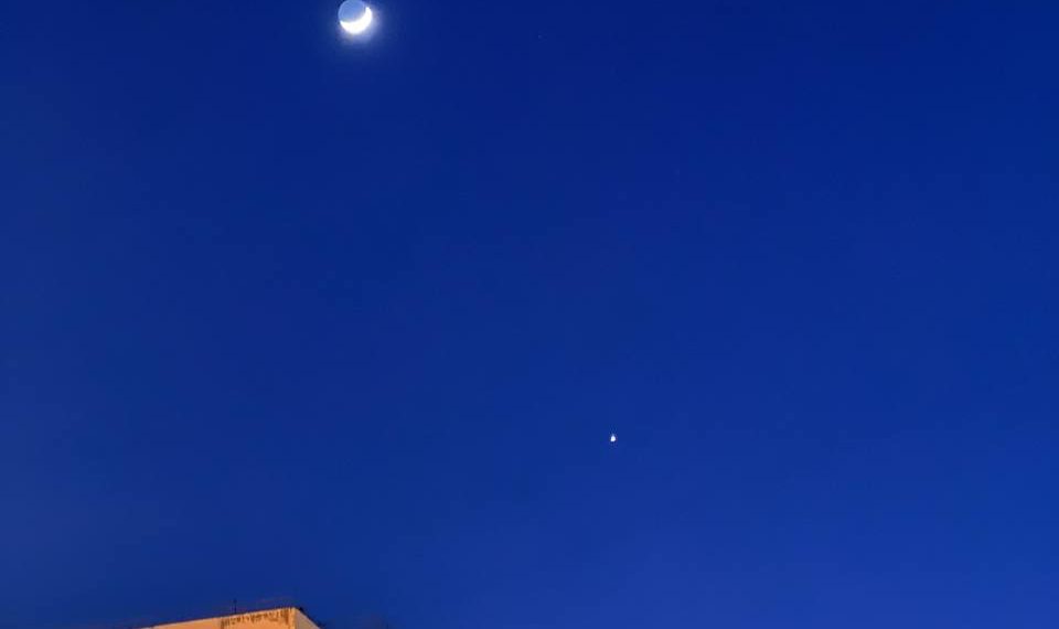 Жители Кубани в соцсетях делятся снимками парада планет