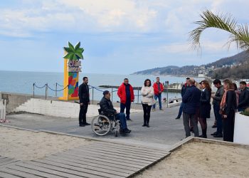 Сочинские пляжи обследуют на предмет доступности для маломобильных граждан