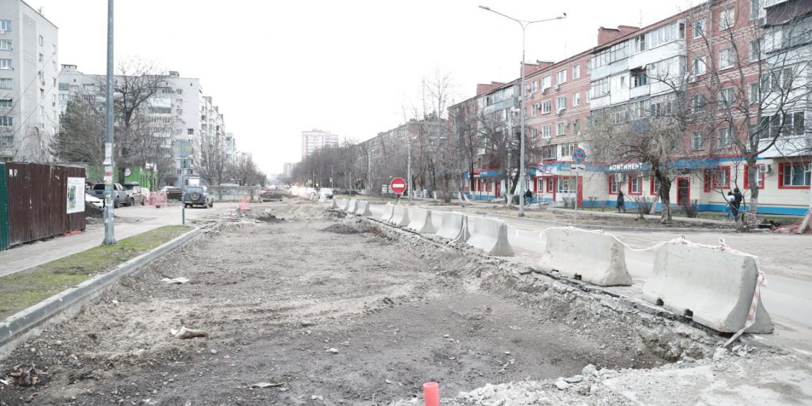 В Краснодаре на 23% отремонтировали улицу Зиповскую