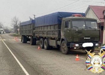 Стали известны подробности ДТП с пешеходом и грузовиком на Кубани